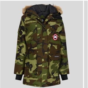 Canada Goose Camo Ski Jacket with Zip-off Fur Hood